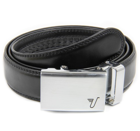 Mission Belt - Black with Steel Buckle