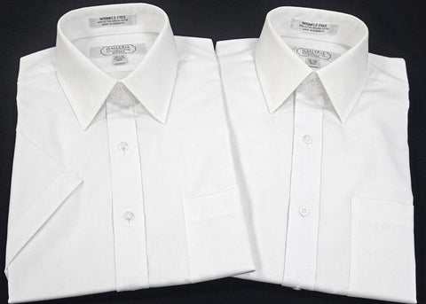 Range Shirt - White Short Sleeve Stain Resistant Shirt – &Collar