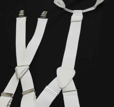 White Suspenders